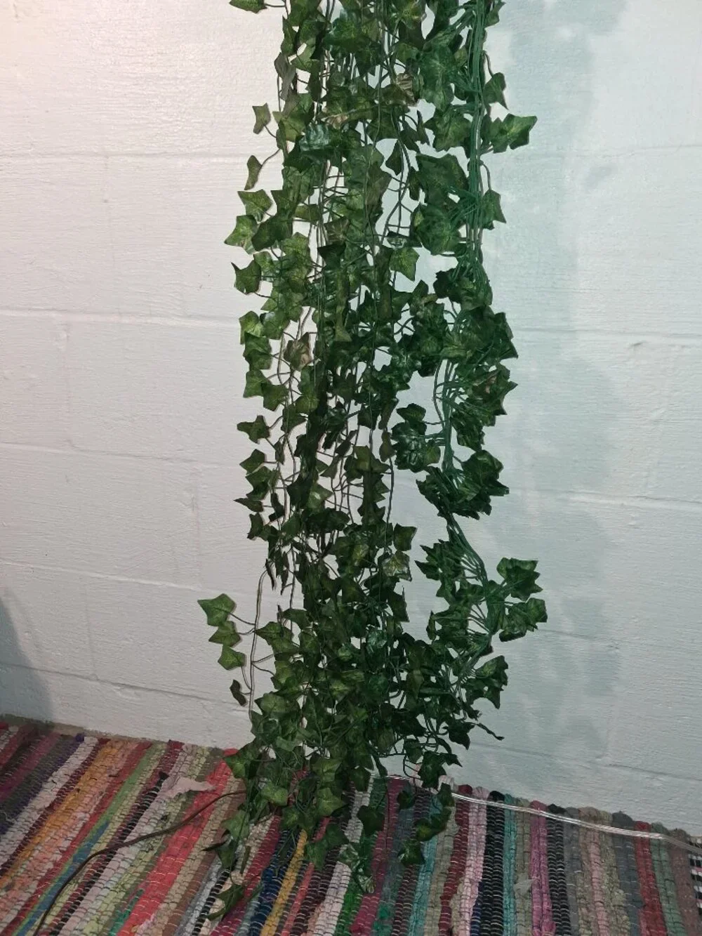 Artificial Ivy Vines Bundle 17 Individual Strands 6ft Long Fake Plant Vines EUC